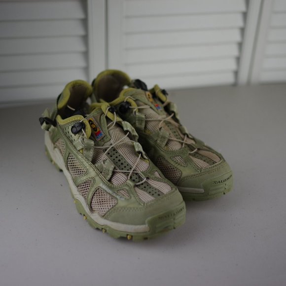 SALOMON WOMENS 8 SHOES HIKING OUTDOOR - Picture 5 of 6